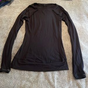 Lululemon Super Soft Running Top with Lace